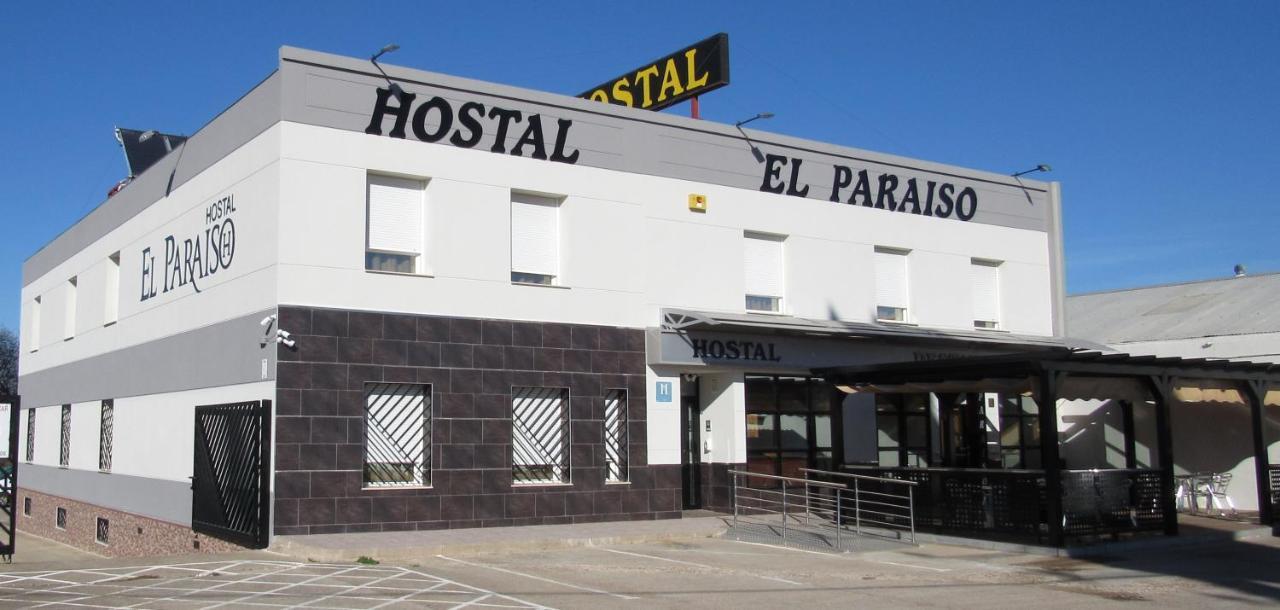 Hostal Restaurante El Paraiso ดอน เบนิโต ภายนอก รูปภาพ