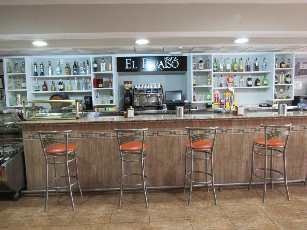 Hostal Restaurante El Paraiso ดอน เบนิโต ภายนอก รูปภาพ